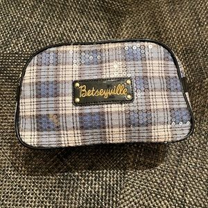 Betsy Johnson Betseyville Makeup Bag